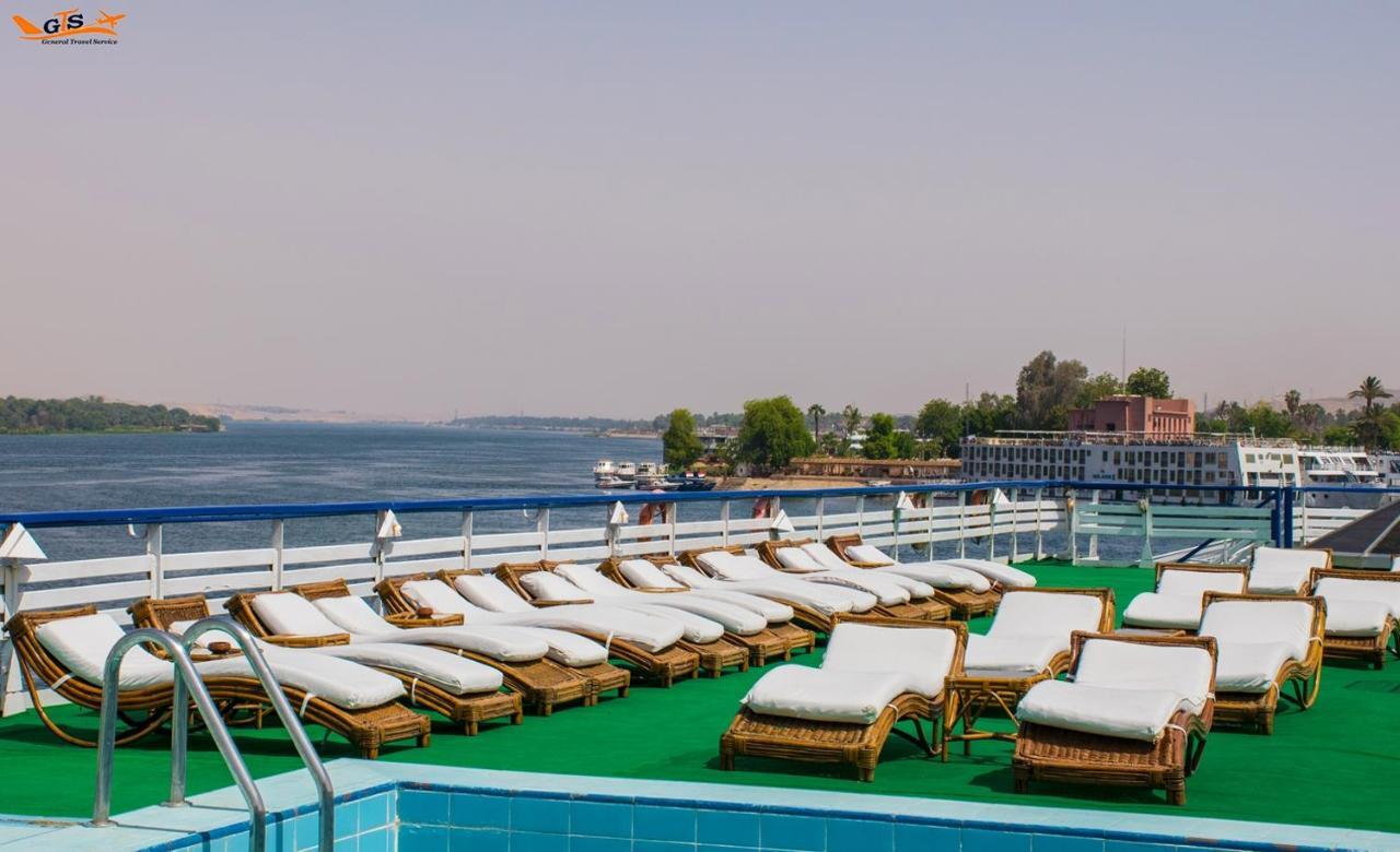 Gts Nile Cruise Luxor Aswan Every Monday From Luxor Friday From Aswan Exterior foto